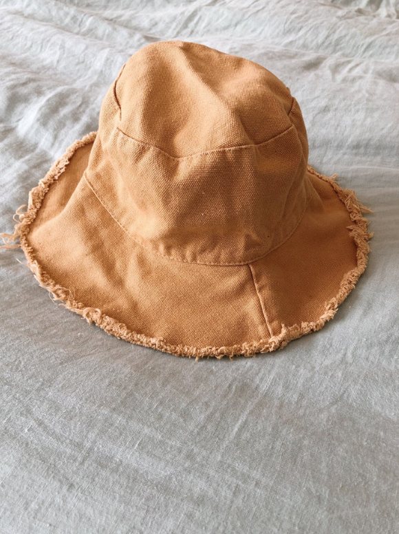 Frayed edge best sale bucket hat