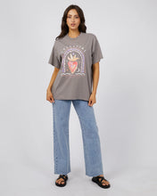 Load image into Gallery viewer, Celestial Oversized Tee Charcoal
