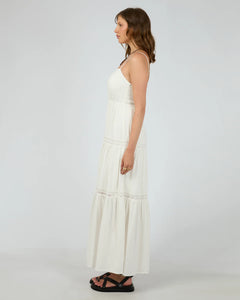 Toledo Maxi Dress - Vintage White