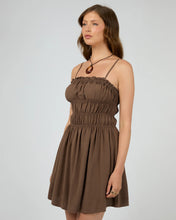 Load image into Gallery viewer, Toledo Mini Dress - Brown
