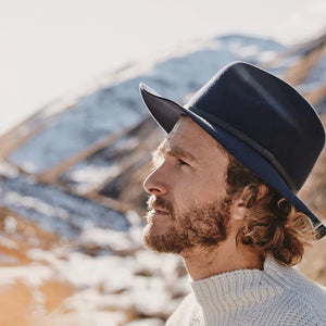 Anderson Navy | Soft Felt Fedora