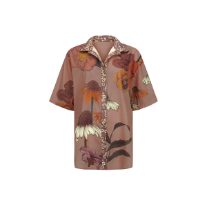 Glades Over Swim Shirt - Cedar