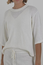 Load image into Gallery viewer, Laura Off White Knit Tee
