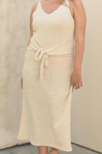 Load image into Gallery viewer, Ruby Cream Knit Midi Dress
