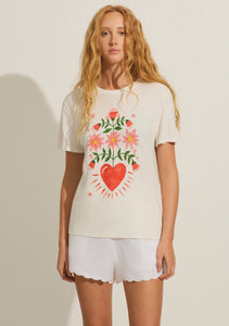 Fallen Hearts Classic Tee - Off White