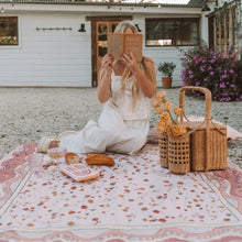 Load image into Gallery viewer, Dahlia Picnic Rug - Rose
